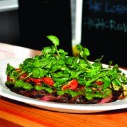 Grilled Hanger Steak with Chimichurri